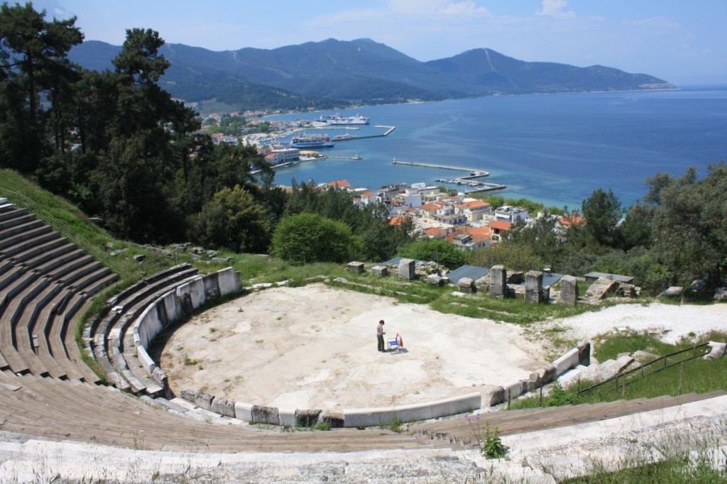 Лименас Тасос античния театър