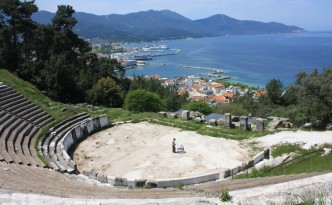 Лименас Тасос античния театър