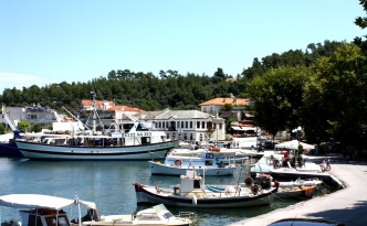 Лименас Тасос старото пристанище